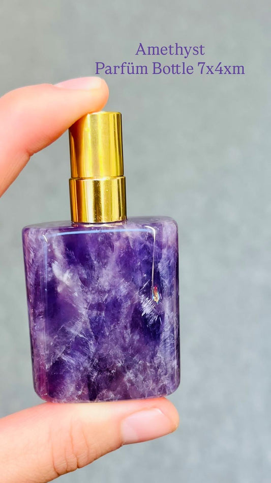 Parfuemflasche Amethyst